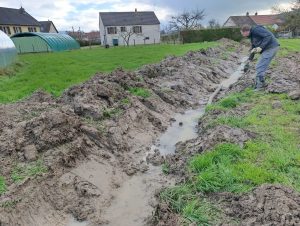 More drainage ditches