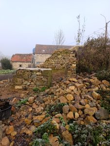 Uncovering more of the ruins