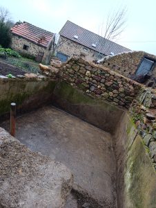 One part cleaned out